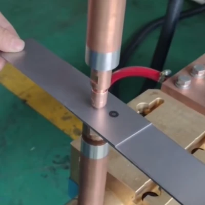 Die-cast aluminum spot welding Die-cast aluminum spot welding